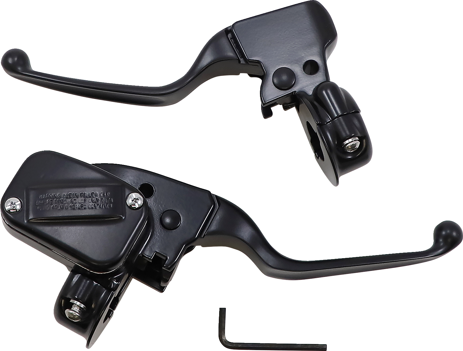 DRAG SPECIALTIES Handlebar Controls - Matte Black F/SINGLE DISC MODELS ONLY H07-0805MB-A