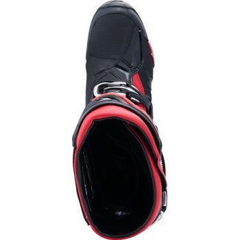 ALPINESTARS Tech 10 Boots - Black/Red - US 8 / EU 42 2010020-13-8