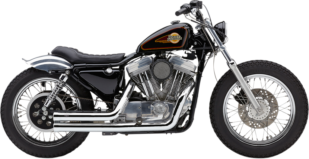 COBRA 909 Exhaust - Chrome  86-03 XL  6701