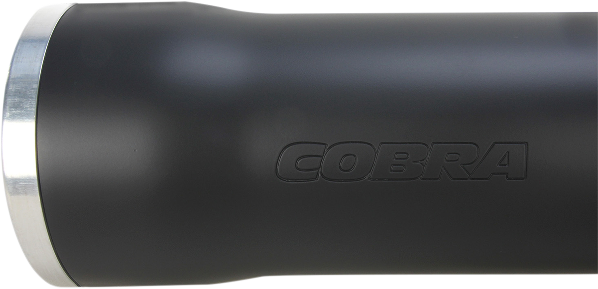 COBRA 3" RPT Mufflers - Black 6052B