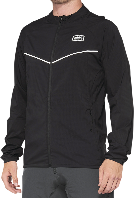 100% Corridor Jacket - Black - Medium 40042-00001