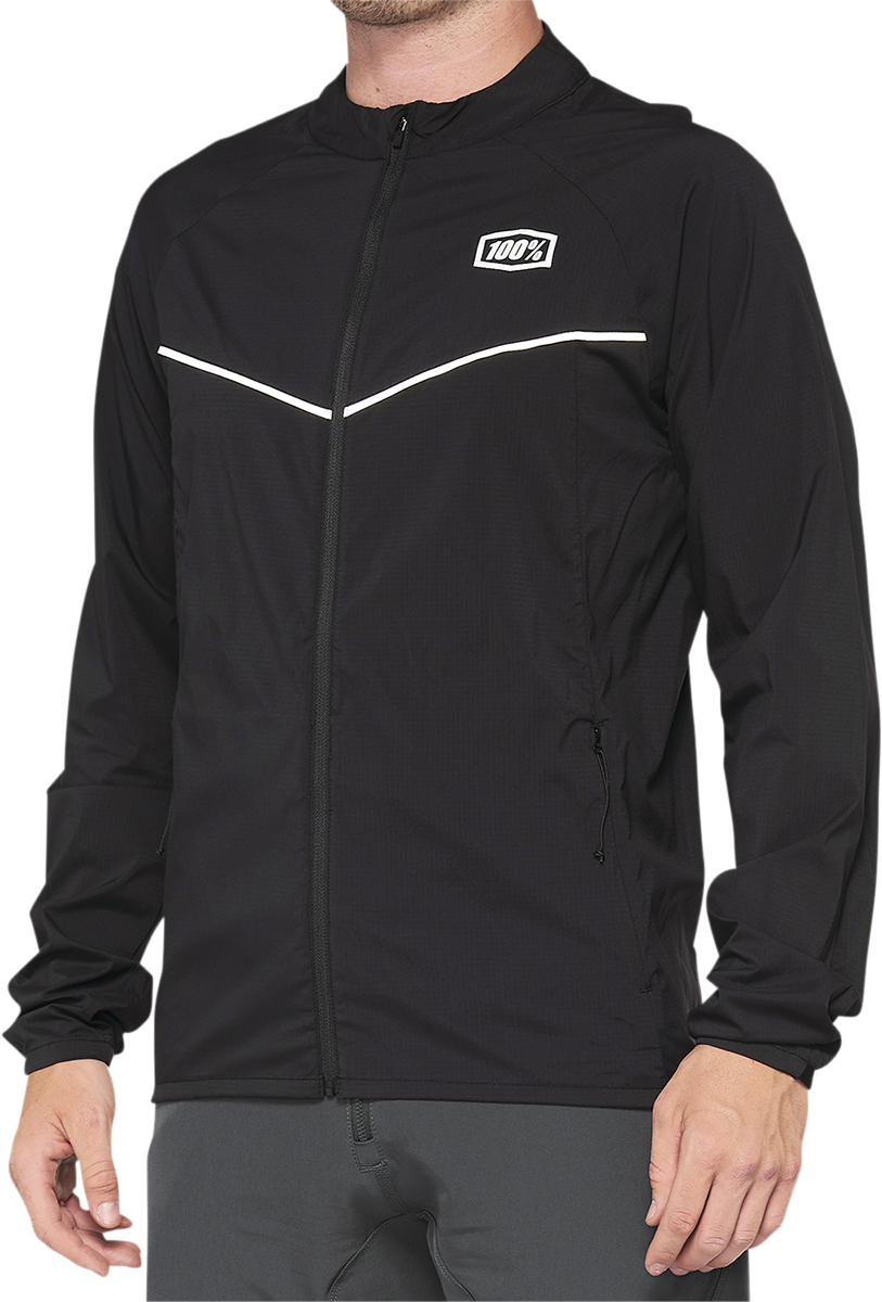 100% Corridor Jacket - Black - Large 40042-00002