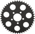 DRAG SPECIALTIES Rear Sprocket - Gloss Black - Flat - 46 Tooth 16429EB