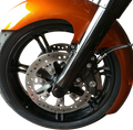 KLOCK WERKS Axle - Flush Mount - Front - Black - 25 mm KWS-01-0610