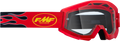 FMF PowerCore Goggles - Flame - Red - Clear F-50050-00008 2601-3004