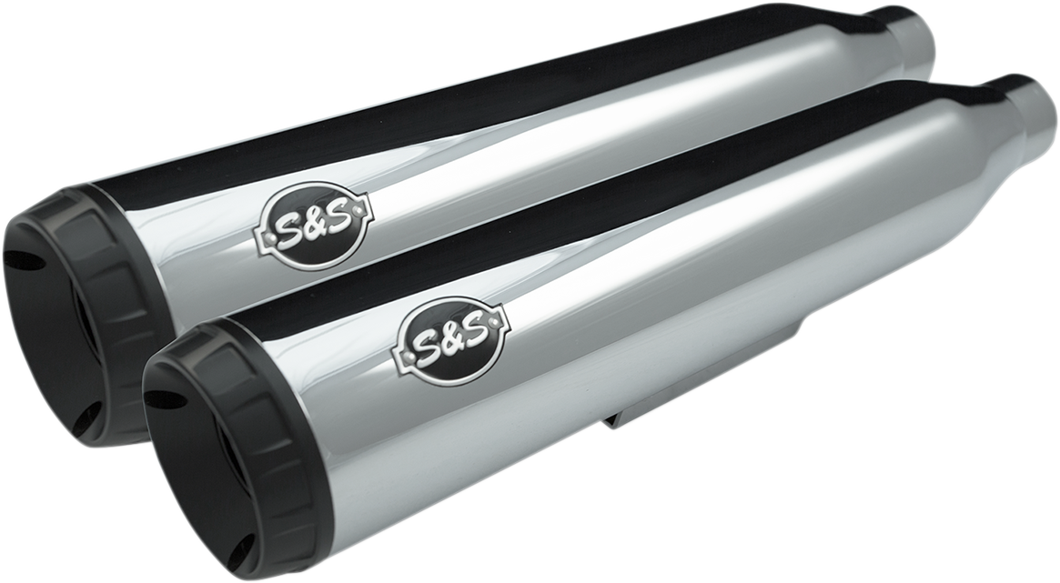 S&S CYCLE Grand National Mufflers - Chrome 550-0719