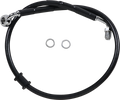 DRAG SPECIALTIES Brake Line - +2" - Black - '18-'21 Softail 618604-2BLK