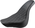 SADDLEMEN Profiler Seat - Front Lattice/Rear Smooth - Black - FLFB/S 818-27-149