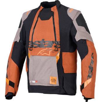 ALPINESTARS Halo Pro Drystar® XF Laminated Jacket - Walnut/Rust/Black - Small 3200426-9279-S