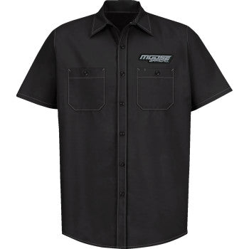 MOOSE OFFROAD Moose Offroad Shop Shirt - Black - XL MRS01S8BCHXR