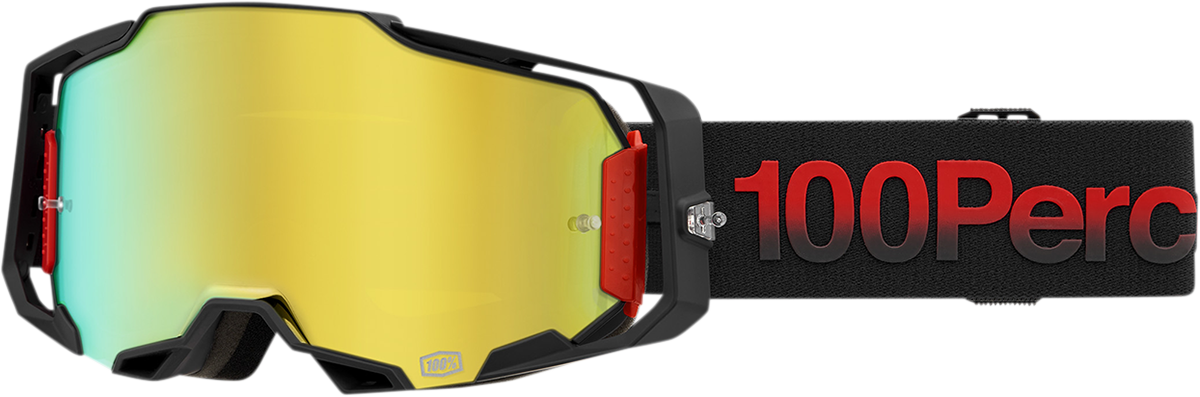 100% Armega Goggles - Tzar - Gold Mirror 50005-00014