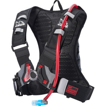 USWE Moto Hydration Pack - 3L - Carbon Black/Gray 2033401