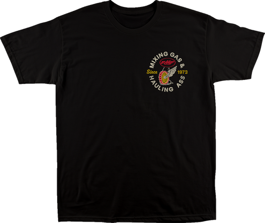 FMF Flight T-Shirt - Black - Small SP23118905BLKS 3030-23057