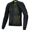 ALPINESTARS Troop-Air Jacket - Black/Fluo Yellow - Medium 3301225-168-M