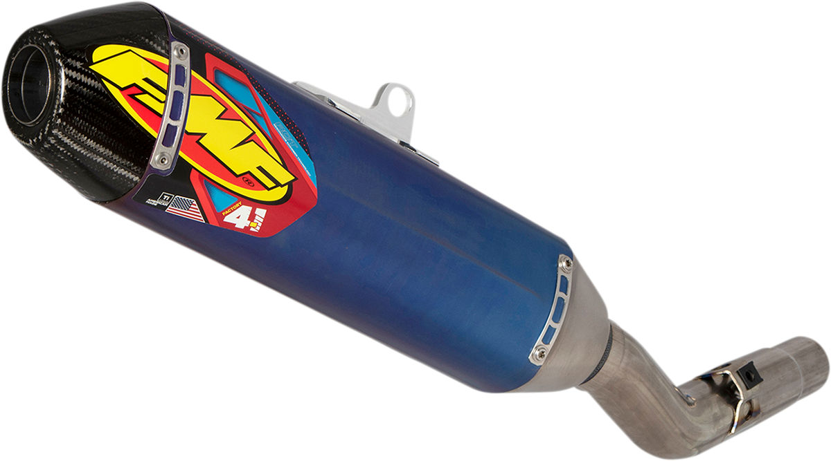 FMF Factory 4.1 RCT Muffler - Anodized Titanium Beta 350 390/430/480 RR 2020-2021-2023-2024  045668