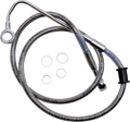 DRAG SPECIALTIES Brake Line - Front (Upper) - Stainless Steel 618299
