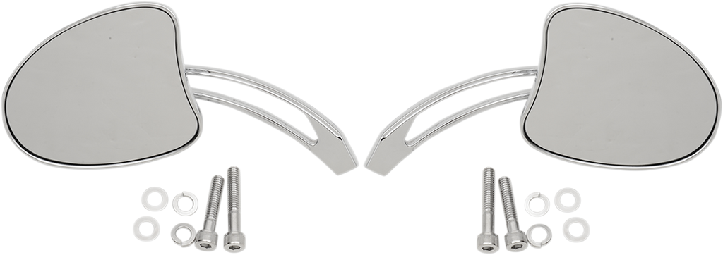 DRAG SPECIALTIES Touring Mirror - Long Stem 77887