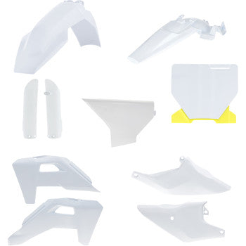 ACERBIS Full Body Kit -'25 OEM White/Yellow - Husqvarna - TC '25 2987418211