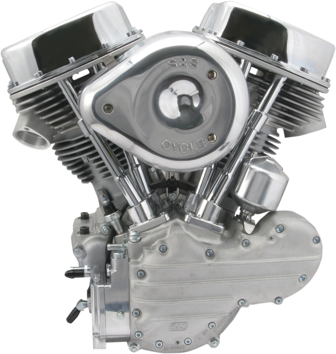 S&S CYCLE Complete Engine - P-93 Series 1970-1984 custom chassis with alternator-style primary 106-0821 0901-0180