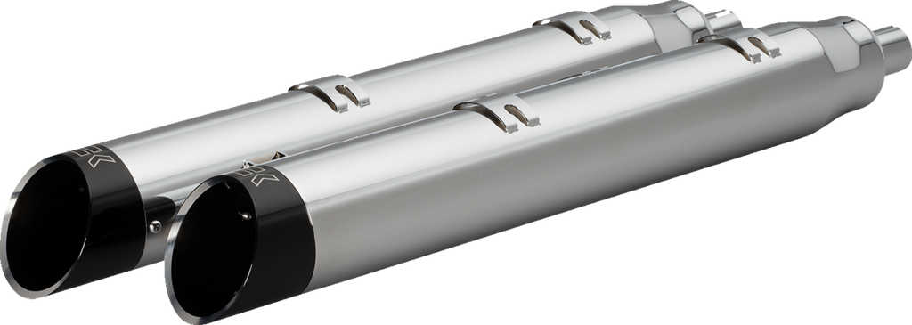 KHROME WERKS 4-1/2" War Hammer Mufflers - Chrome 202220