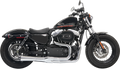 BASSANI XHAUST Mega Power Exhaust - Chrome 1X22R