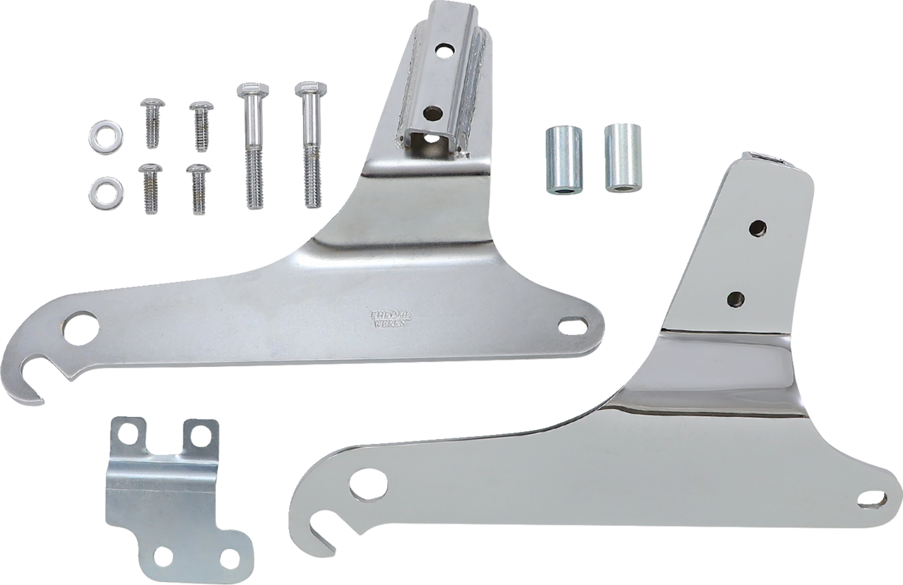 KHROME WERKS Side Plates - Chrome - FLHR 263715
