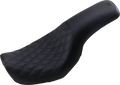 SADDLEMEN Profiler Seat - Front Lattice/Rear Smooth - Black 806-04-149