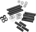 DRAG SPECIALTIES Pushrod Tube Kit - Black - Twin Cam 76520B