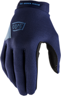 100% Women's Ridecamp Gloves - Navy/Slate - Large 10013-00018