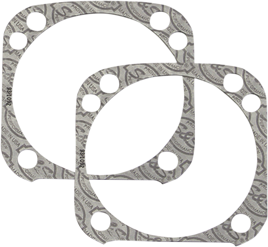 S&S CYCLE Base Gaskets - 4.125" - STK T/C MICROPORE BASE GSKTS 930-0101