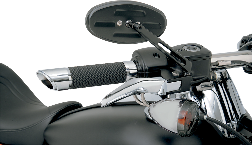 DRAG SPECIALTIES Stealth 2 Mirror - Black 06400286SC-3N