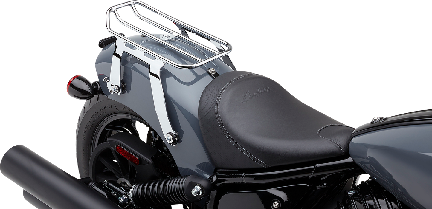 COBRA Solo Luggage Rack - Chrome - Chieftain 502-2512