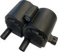 DRAG SPECIALTIES Dual-Fire Ignition Coil - Harley Davidson - Gray NOW BLACK, NOT GRAY 10-2014