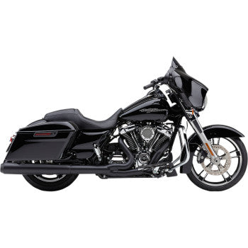 COBRA Powr-Flo 2:1 Exhaust - Black - '17-'20 FL NOT FOR TRIKE MODELS 6451RB