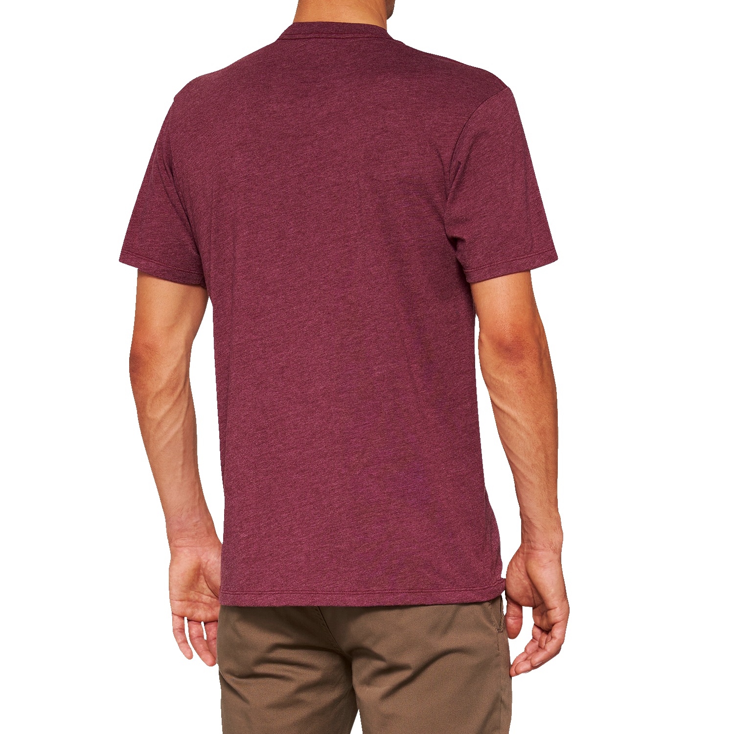 100% Icon T-Shirt - Maroon - Small 20000-00030