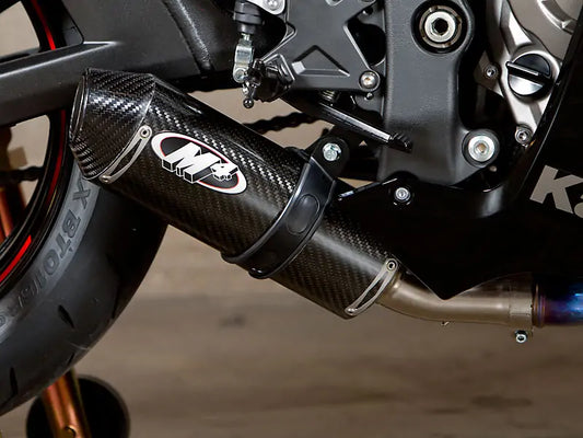 M4 Exhaust Street Slayer Carbon Slip On 2011-2015 ZX10 KA9924