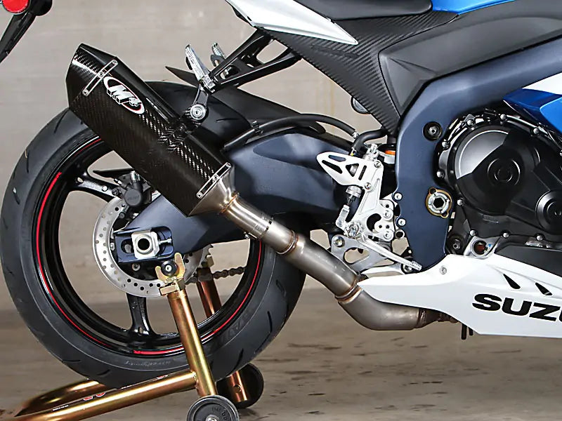 M4 Exhaust Carbon Fiber Slip On 2012-2016 GSXR 1000 SU9198