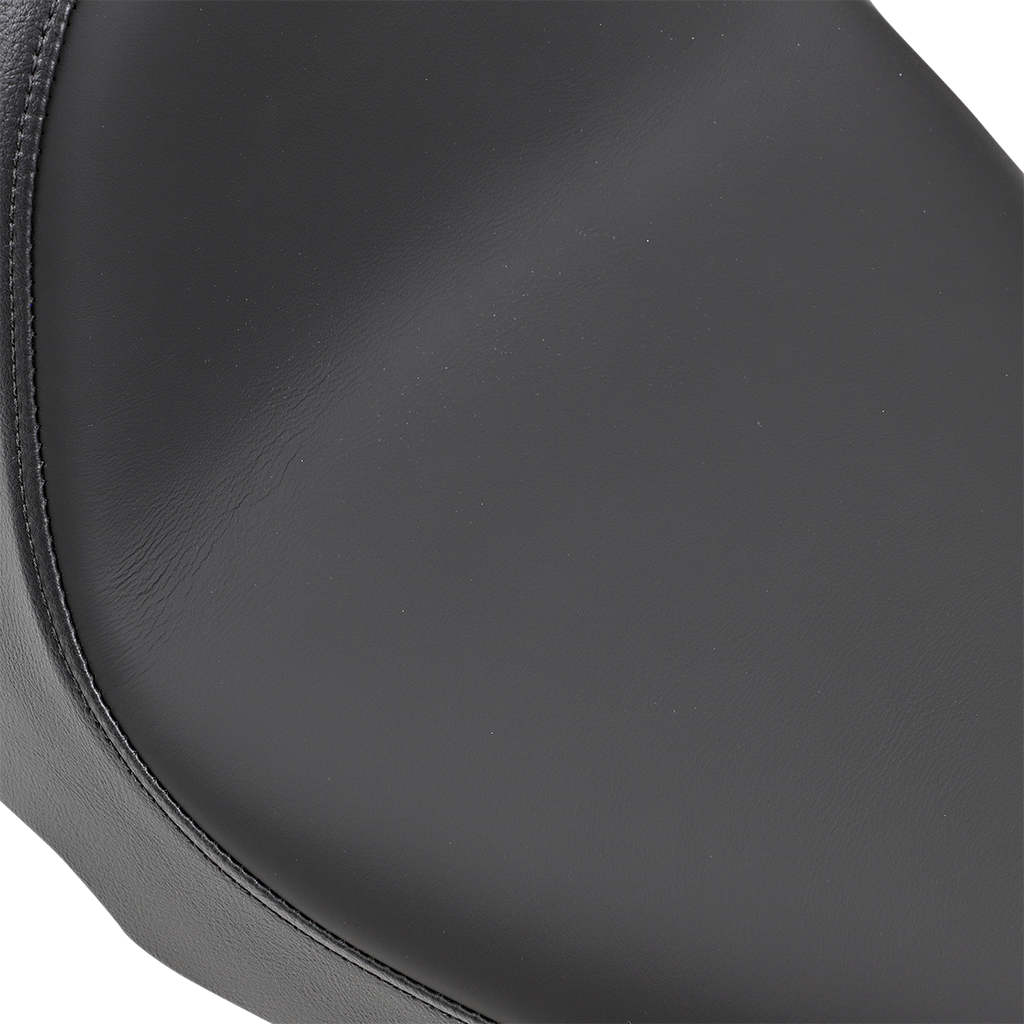 DRAG SPECIALTIES EZ-Solo Seat - Smooth - Solar-Reflective Leather - '07-'17 FLST 0802-0804