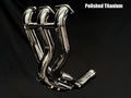 VANDEMON  POLISHED MV AGUSTA Brutale & Dragster 800 Titanium Headers 2018-2023 AGUSTAMV8DRGRCTIHDRC VA-139-2