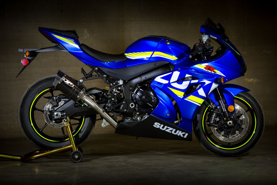 M4 Exhaust Full System Titanium Midpipe Tech 1 Carbon 2017-2025 2026 GSXR1000 gsxr 1000 SU9154MT