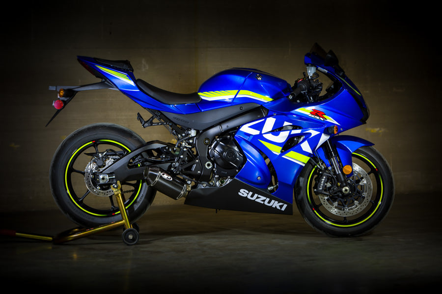 M4 Exhaust Full Titanium System Street Slayer Carbon 2017-2025 2026 GSXR1000 gsxr 1000 SU9164T