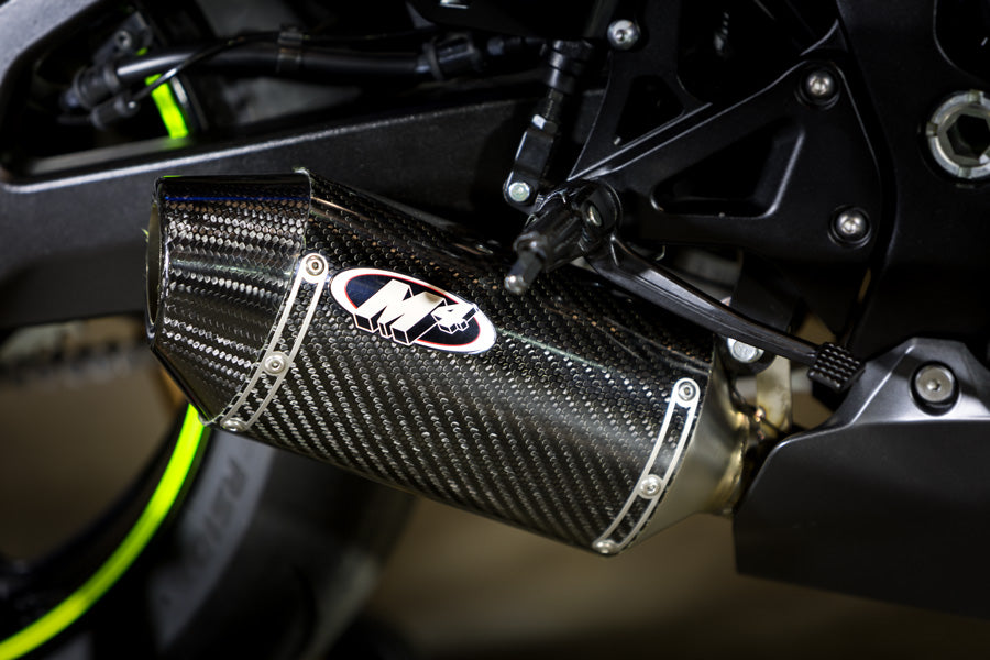 M4 Exhaust Full Titanium System Street Slayer Carbon 2017-2025 2026 GSXR1000 gsxr 1000 SU9164T