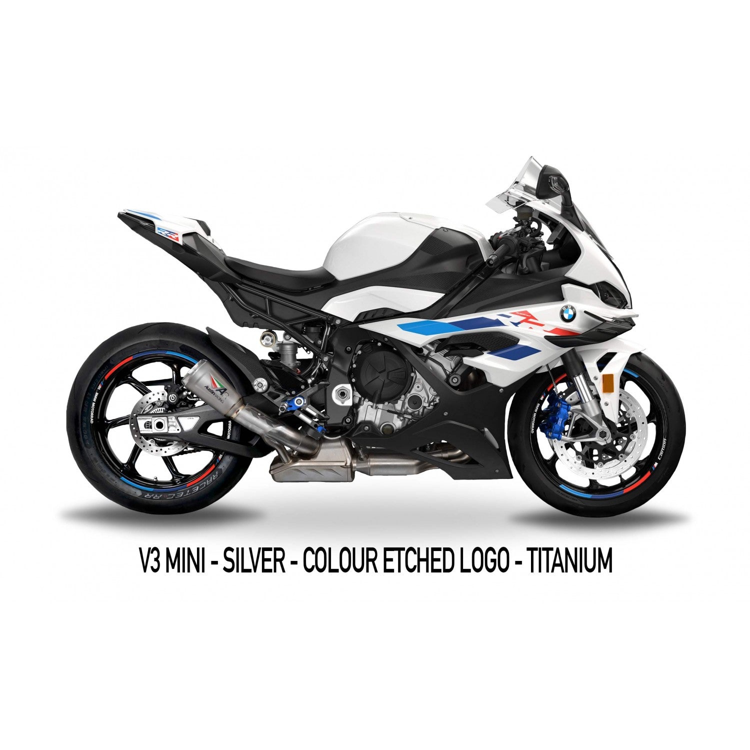 Austin racing 2020 - 2025 M 1000 R/RR COMPLIANT & RACE  SLIP-ON EXHAUST SYSTEM AUR43