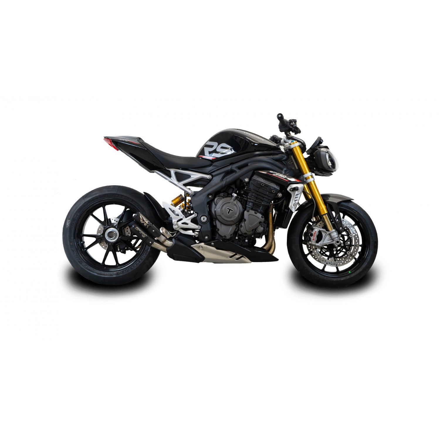 Austin Racing GP1RS 2021 - 2025 1200 SPEED TRIPLE dB COMPLIANT SLIP-ON EXHAUST SYSTEM AR58