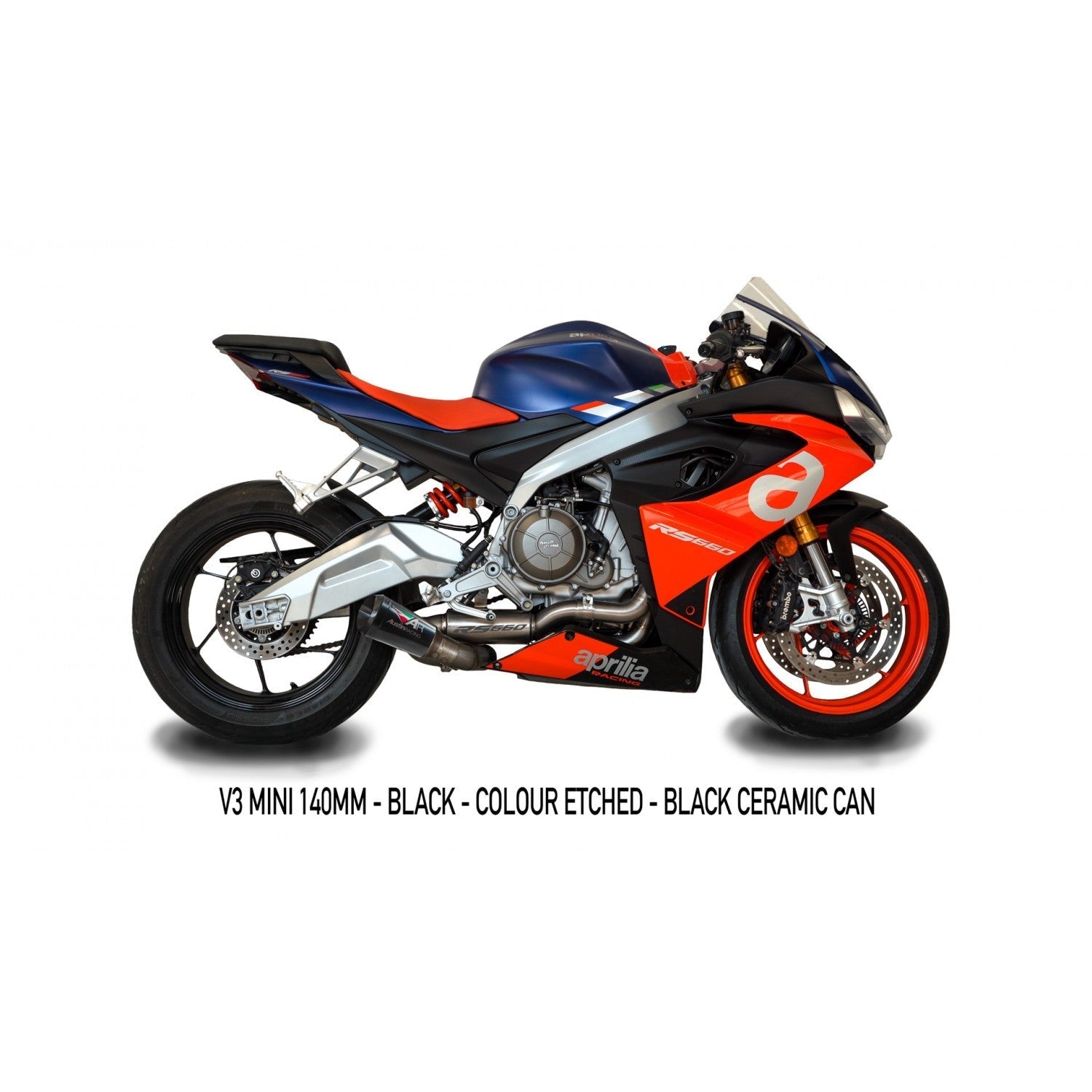 Austin Racing  2021 - 2024 RS660 dB V3 MINI COMPLIANT / RACE BOX DELETE & FULL EXHAUST SYSTEMS  AR79