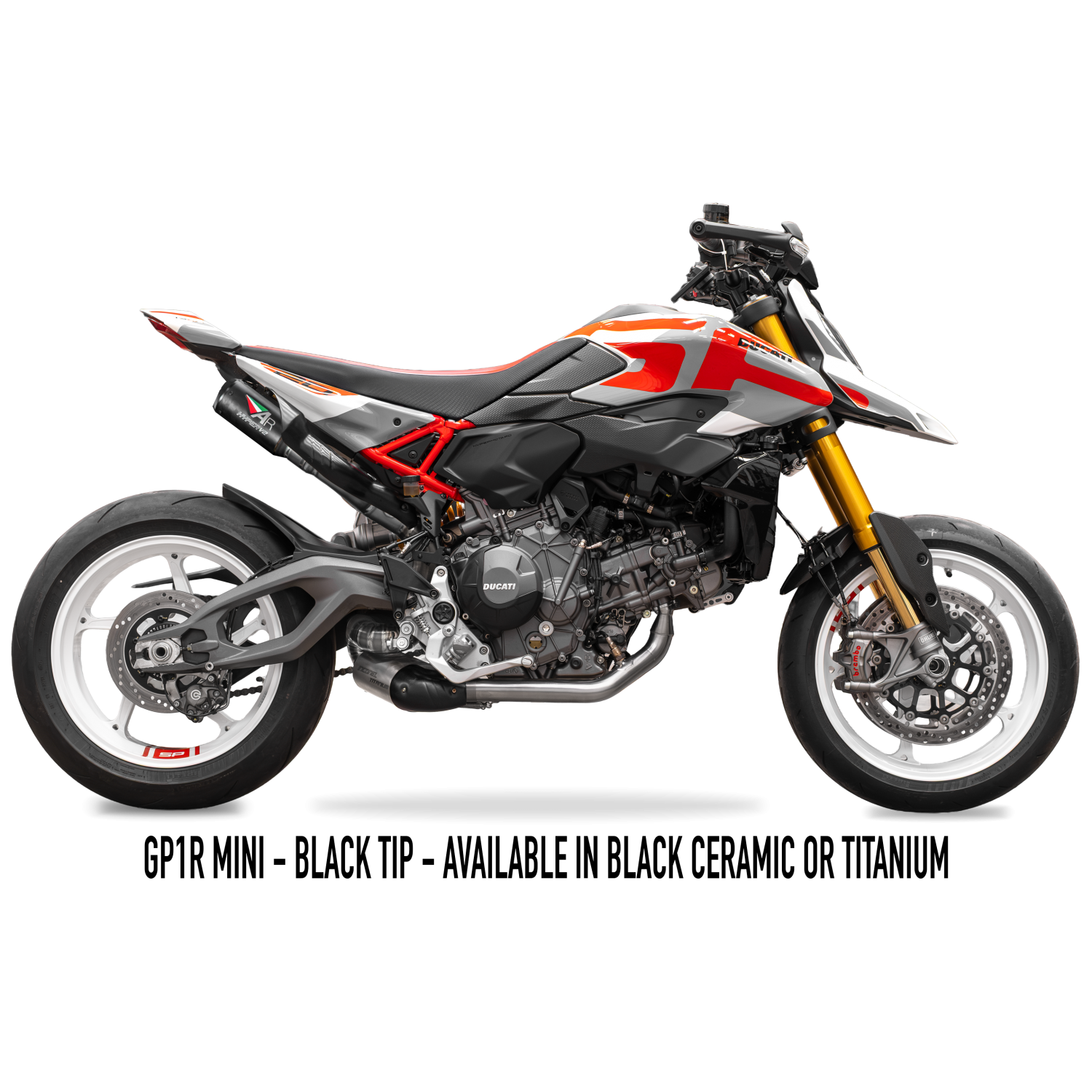 Austin Racing 2026 DUCATI HYPERMOTARD V2 dB COMPLIANT FULL SYSTEM AR118