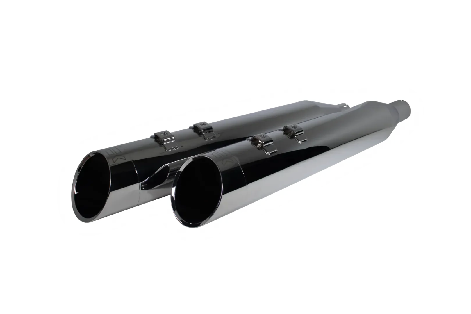 KHROME WERKS 4-1/2" HP-Plus Slip-On Mufflers - Chrome Edge 202665