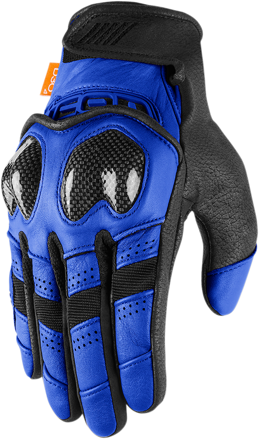 ICON Contra2™ Gloves - Blue - Small 3301-3701