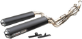 TRINITY RACING Dual Exhaust - Black TR-4145D-BK