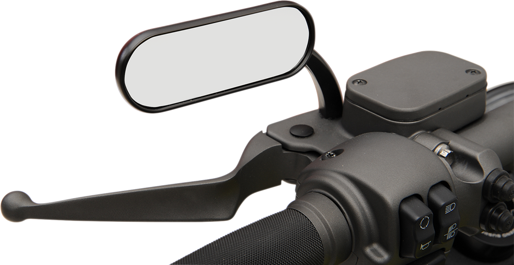 ARLEN NESS Oval Mirror - Black - Left 13-412